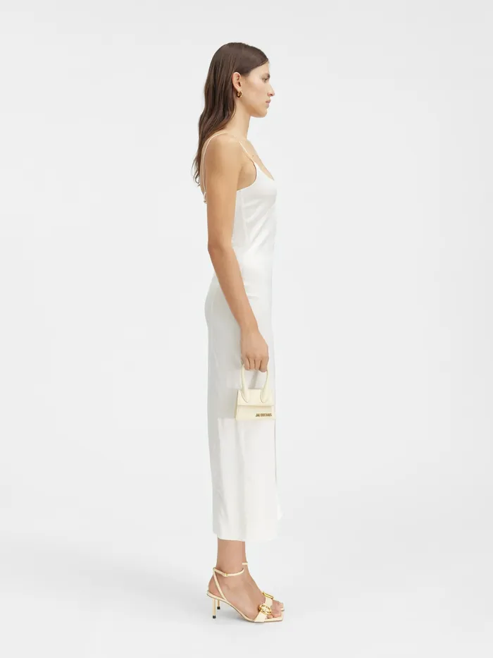 JACQUEMUS Dresses and Skirts Charm Logo Dress Offwhite 8211 Women