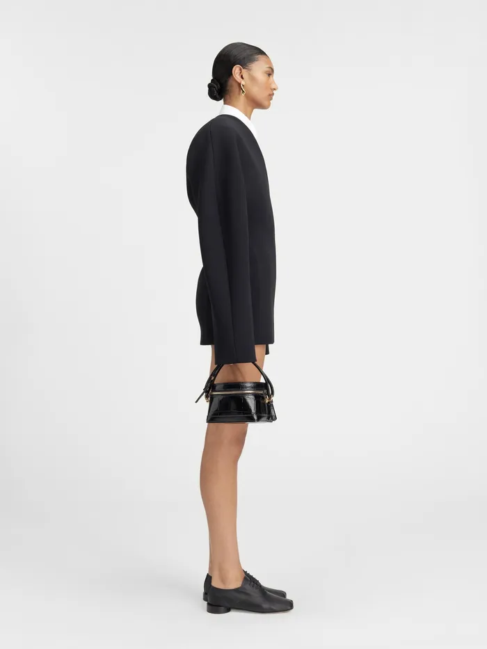 JACQUEMUS Dresses and Skirts Curved Mini Dress Black 8211 Women