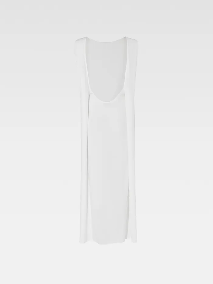 JACQUEMUS Dresses and Skirts Draped Shift Dress White 8211 Women