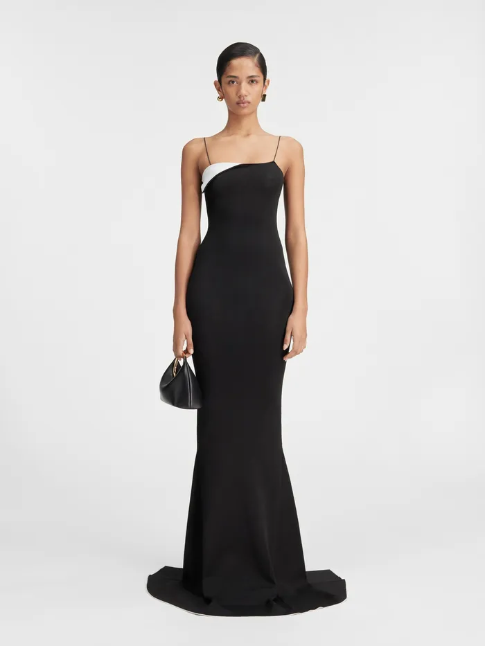 JACQUEMUS Dresses and Skirts Folded Mermaid Dress Black 8211 Women