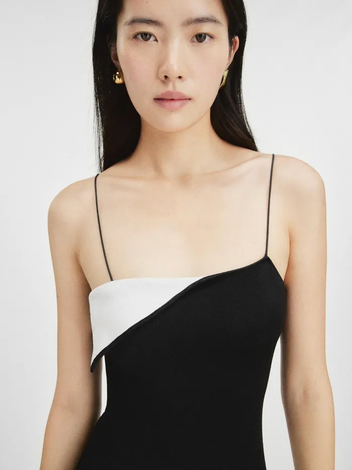 JACQUEMUS Dresses and Skirts Folded Mini Dress Black 8211 Women
