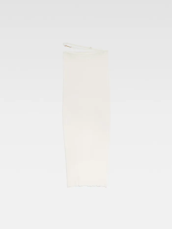 JACQUEMUS Dresses and Skirts Knit Midi Skirt Offwhite 8211 Women
