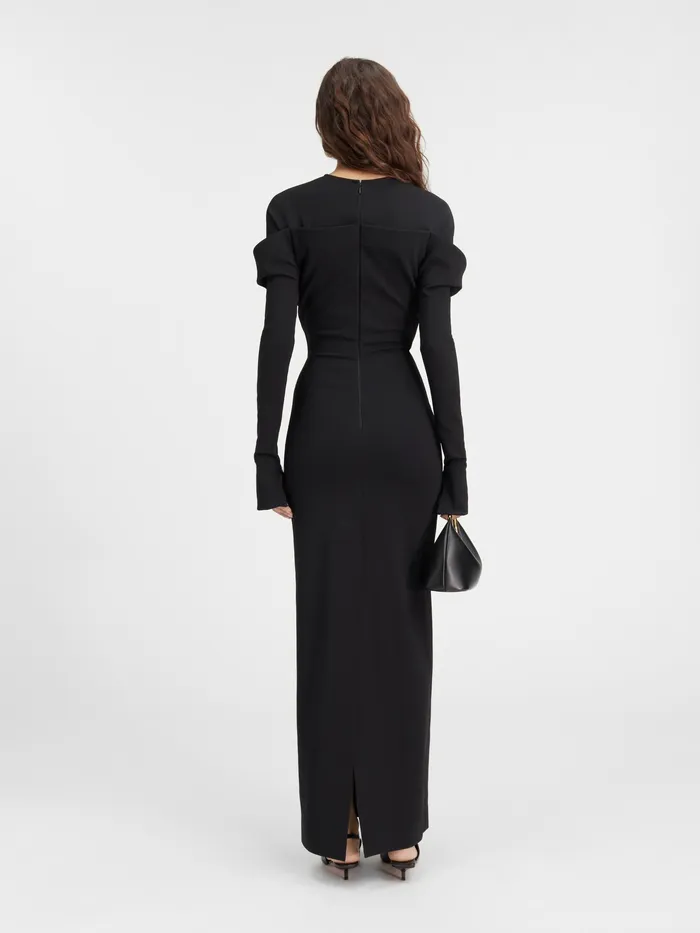JACQUEMUS Dresses and Skirts Layered OffTheShoulder Dress Black 8211 Women