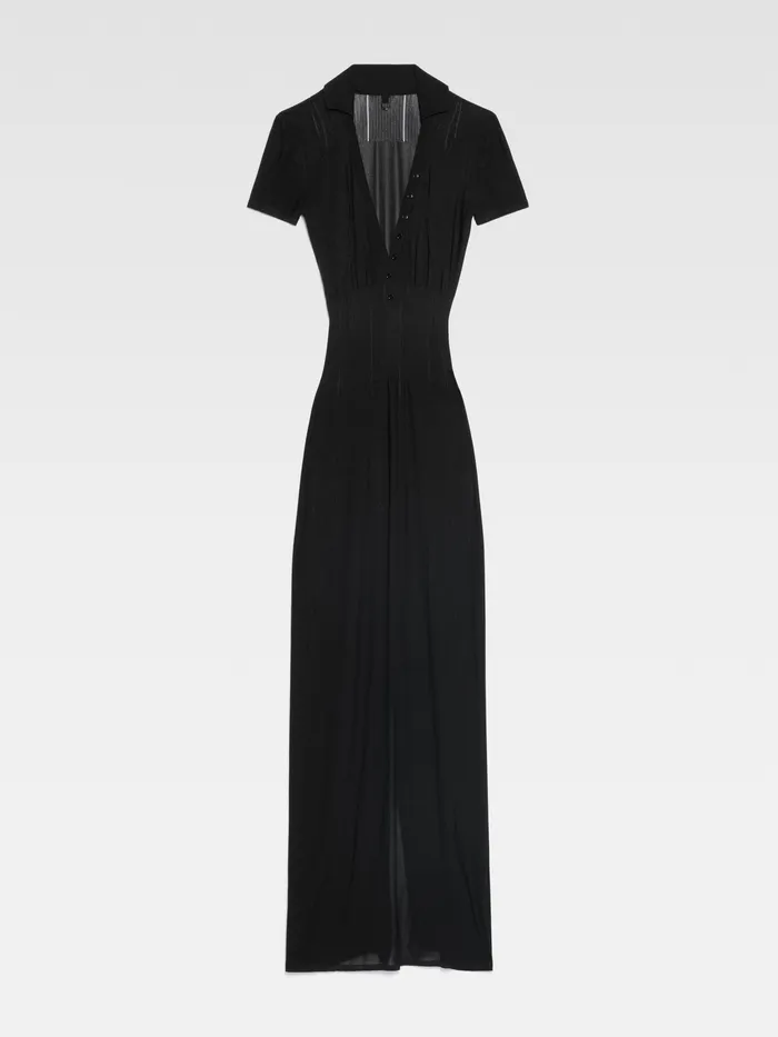 JACQUEMUS Dresses and Skirts Long Polo Dress Black 8211 Women