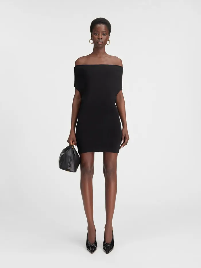 JACQUEMUS Dresses and Skirts OffTheShoulder Mini Dress Black 8211 Women
