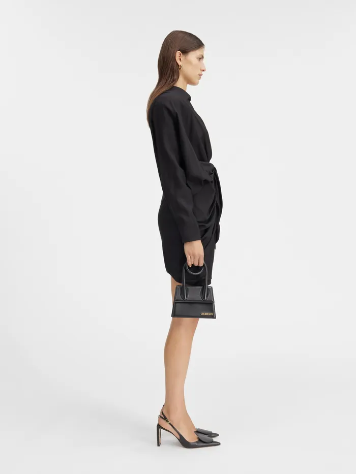JACQUEMUS Dresses and Skirts Sash Dress Black 8211 Women