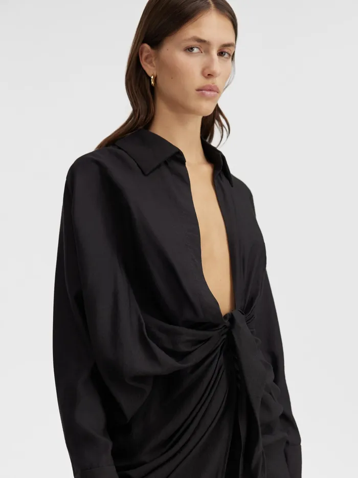 JACQUEMUS Dresses and Skirts Sash Dress Black 8211 Women