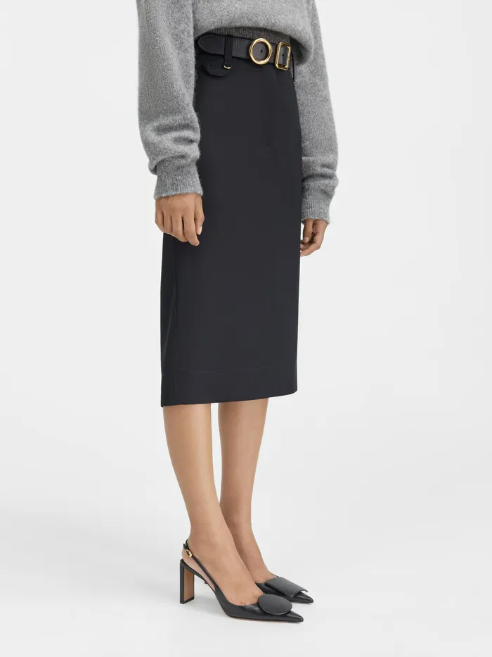 JACQUEMUS Dresses and Skirts Tailored Pencil Skirt Black 8211 Women
