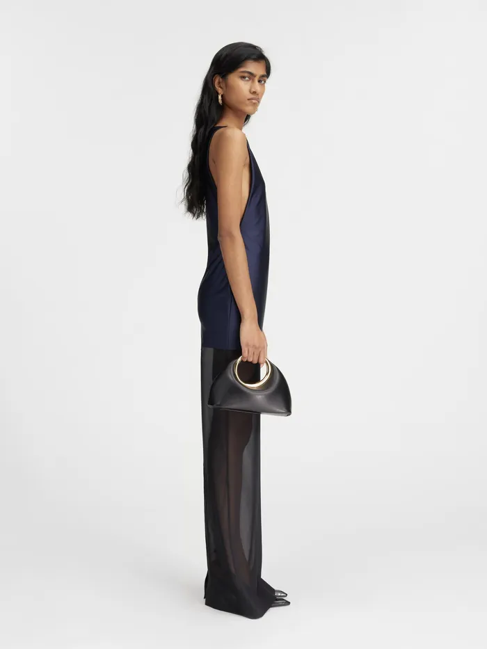 JACQUEMUS Dresses and Skirts TwoTone Long Dress Dark Navy 8211 Women