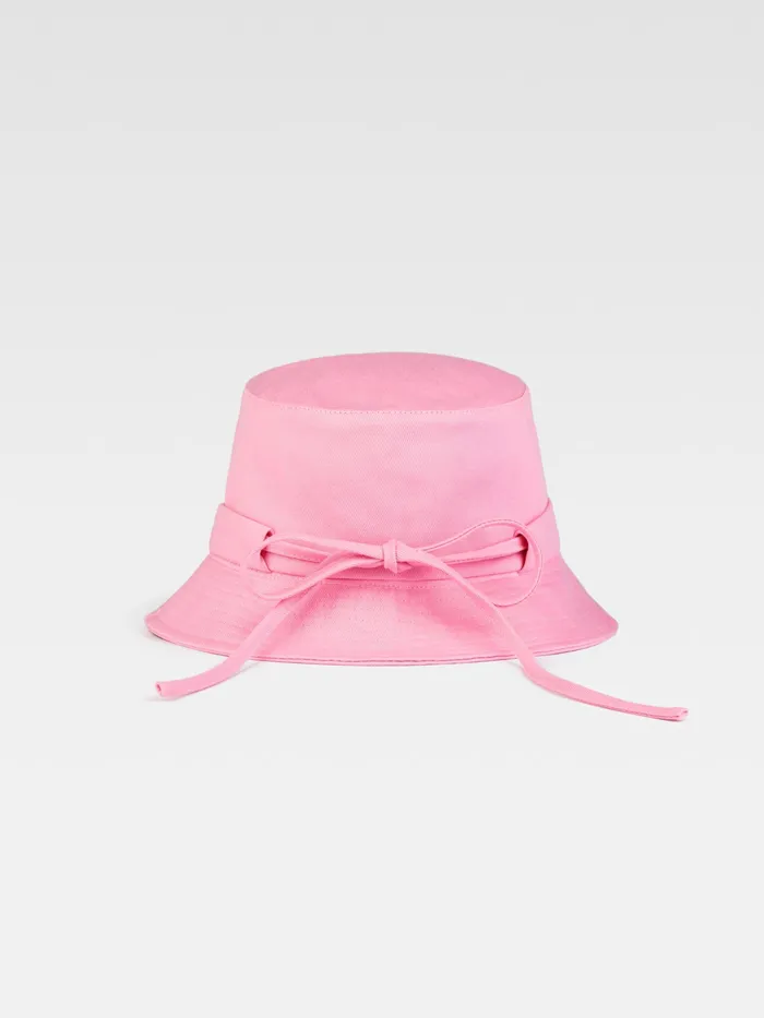 JACQUEMUS Hats Canvas Bucket Hat Light Pink 8211 Women