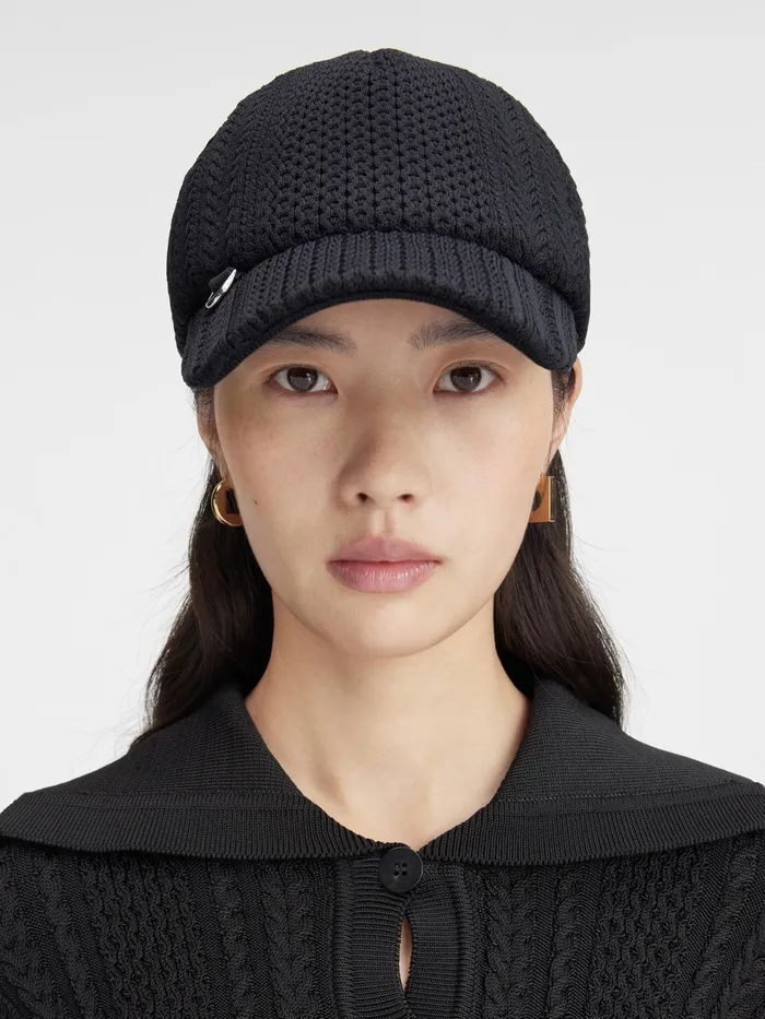 JACQUEMUS Hats Knitted Hat Black 8211 Men