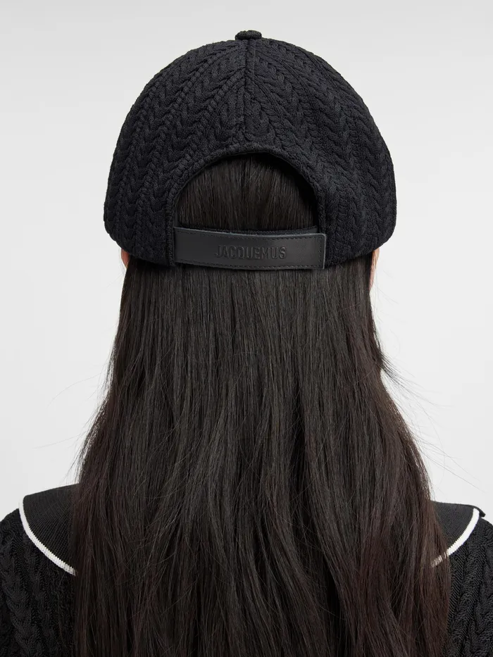 JACQUEMUS Hats Knitted Hat Black 8211 Men