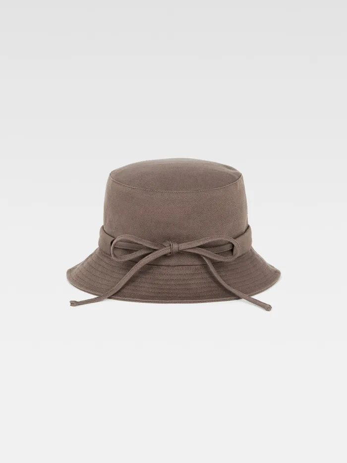 JACQUEMUS Hats Knotted Bucket Hat Brown 8211 Women
