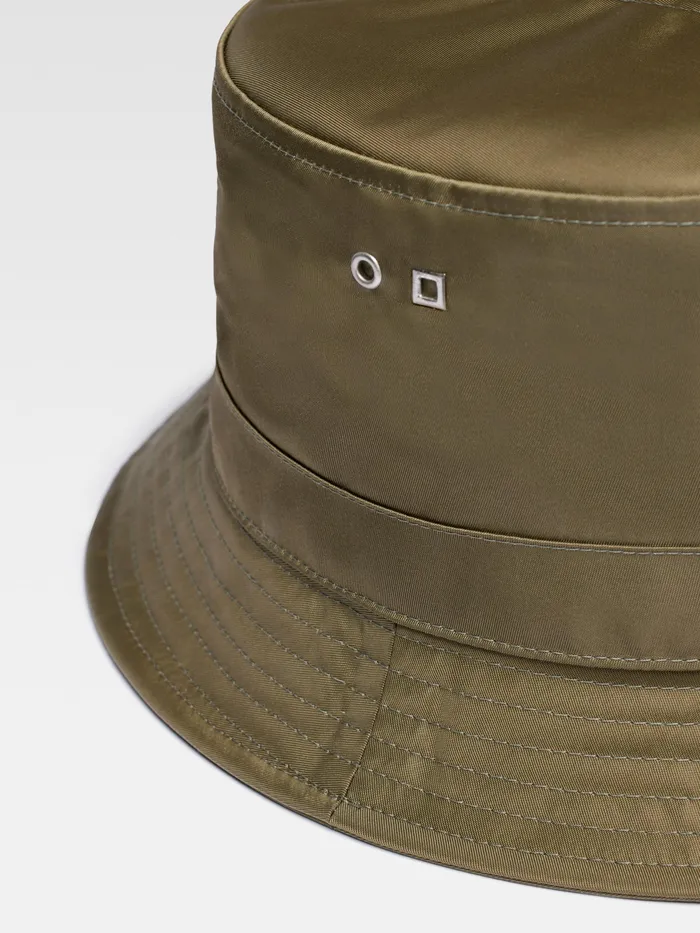 JACQUEMUS Hats Nylon Bucket Hat Khaki 8211 Men
