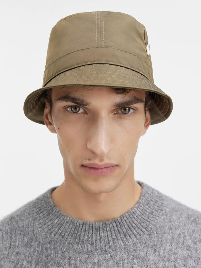 JACQUEMUS Hats Nylon Bucket Hat Khaki 8211 Men
