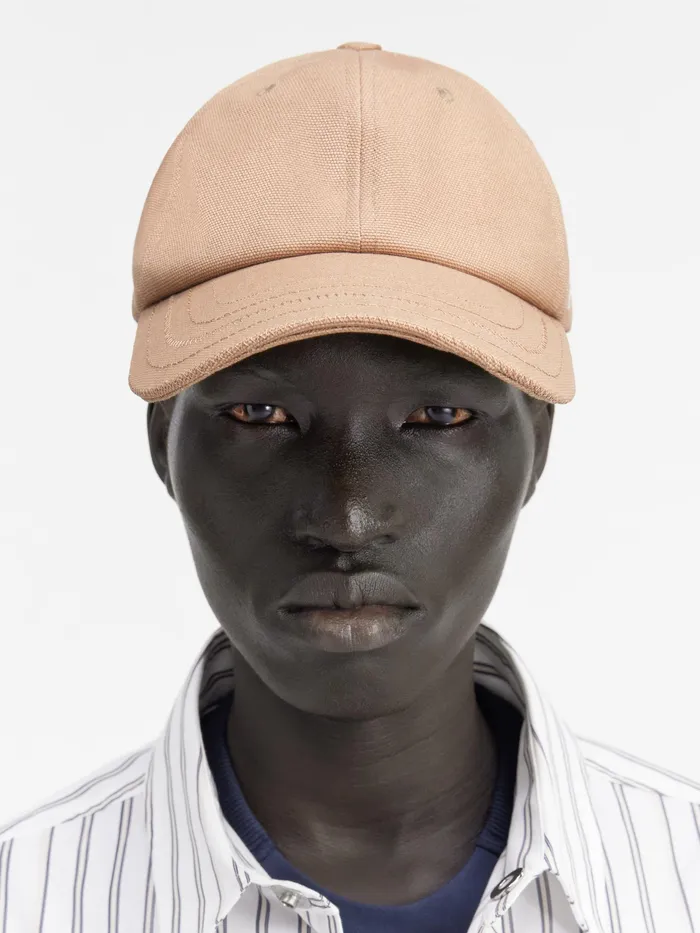 JACQUEMUS Hats Signature Baseball Cap Beige 8211 Men