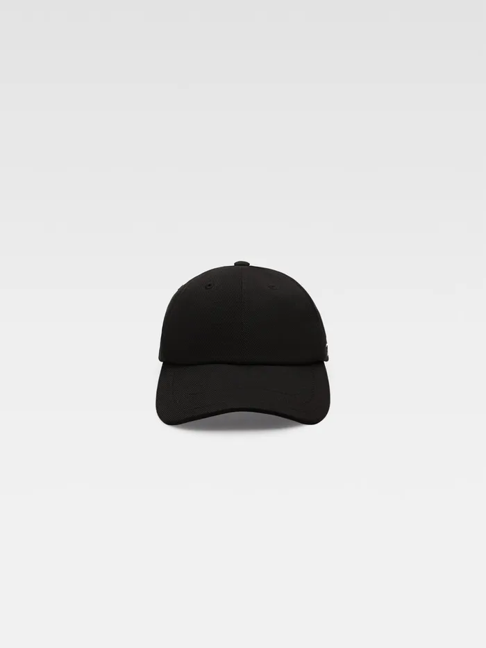 JACQUEMUS Hats Signature Baseball Cap Black 8211 Men