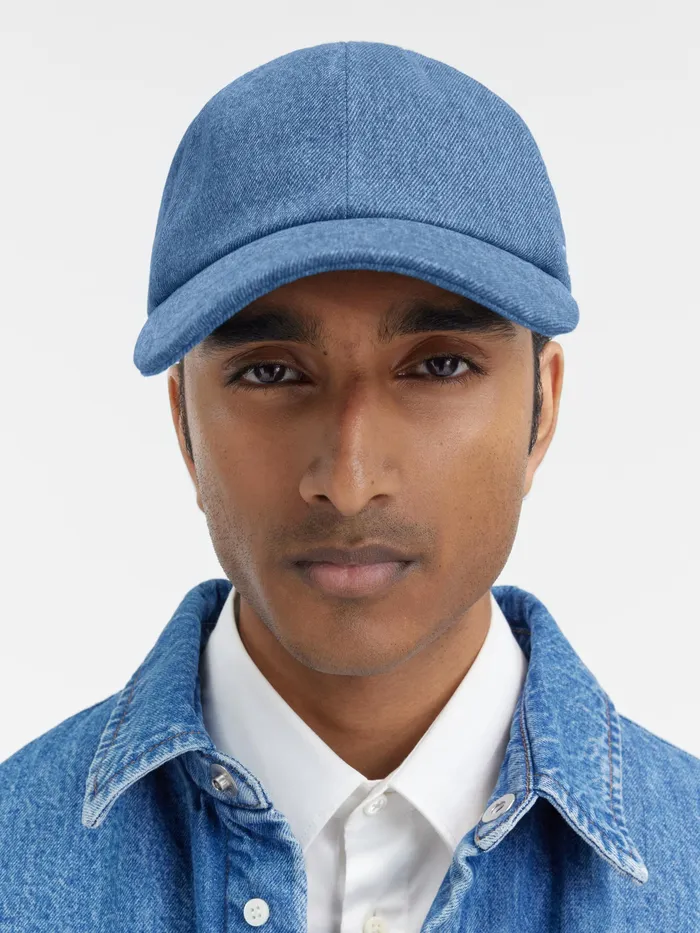 JACQUEMUS Hats Signature Baseball Cap Blue 8211 Women