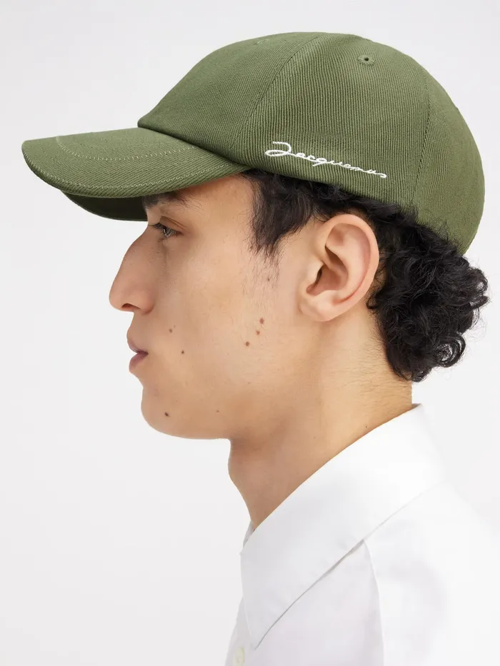 JACQUEMUS Hats Signature Baseball Cap Khaki 8211 Women