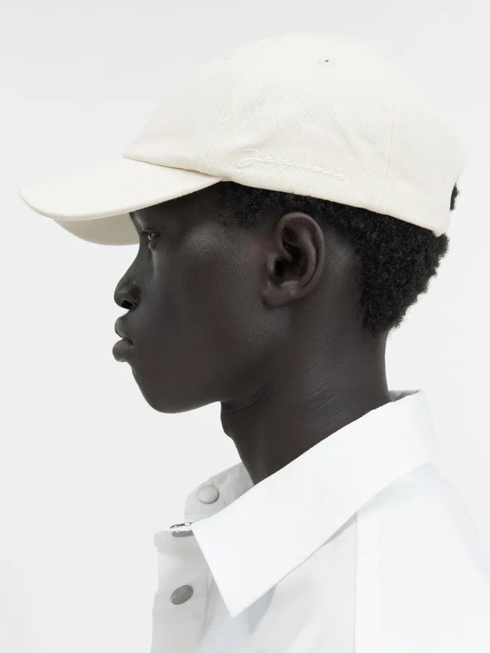 JACQUEMUS Hats Signature Baseball Cap Offwhite 8211 Men