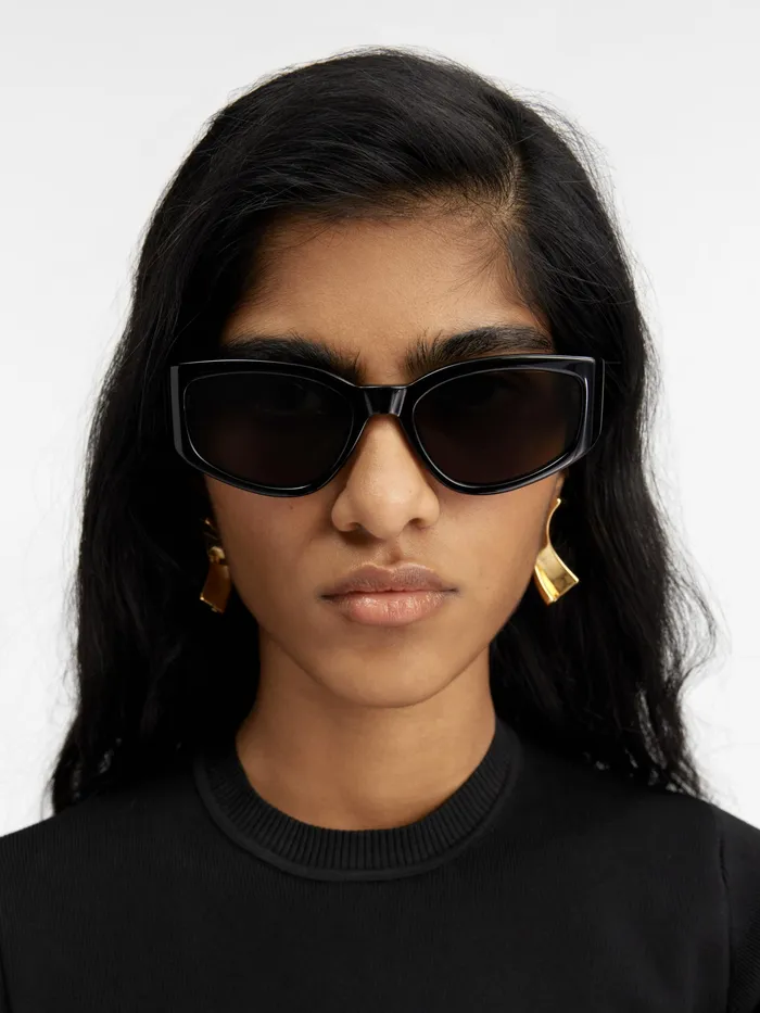 JACQUEMUS Jewellery and Sunglasses Butterfly Sunglasses Black 8211 Men