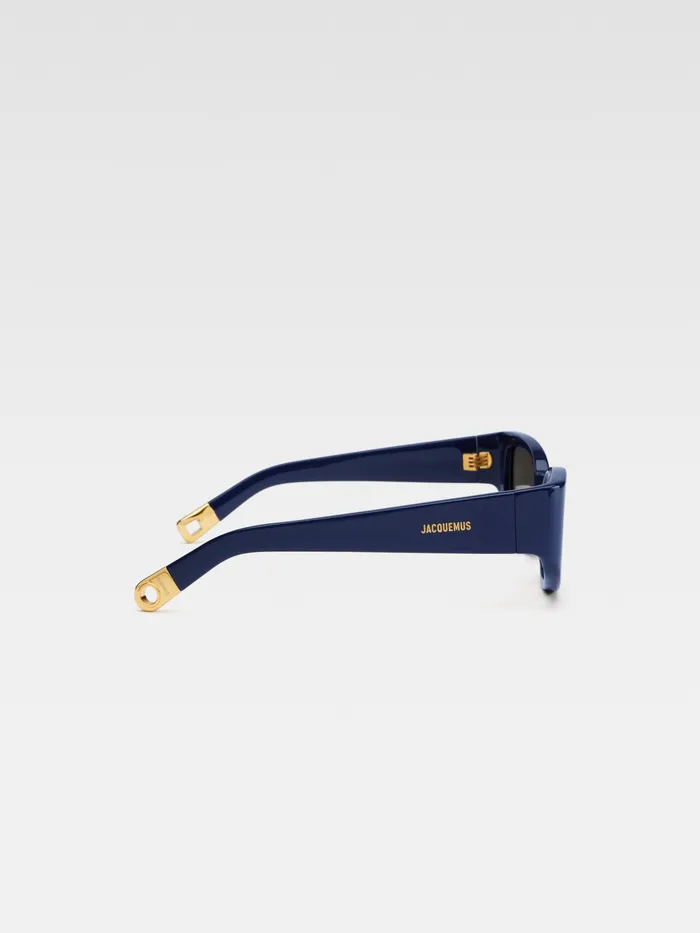 JACQUEMUS Jewellery and Sunglasses Butterfly Sunglasses Navy 8211 Men