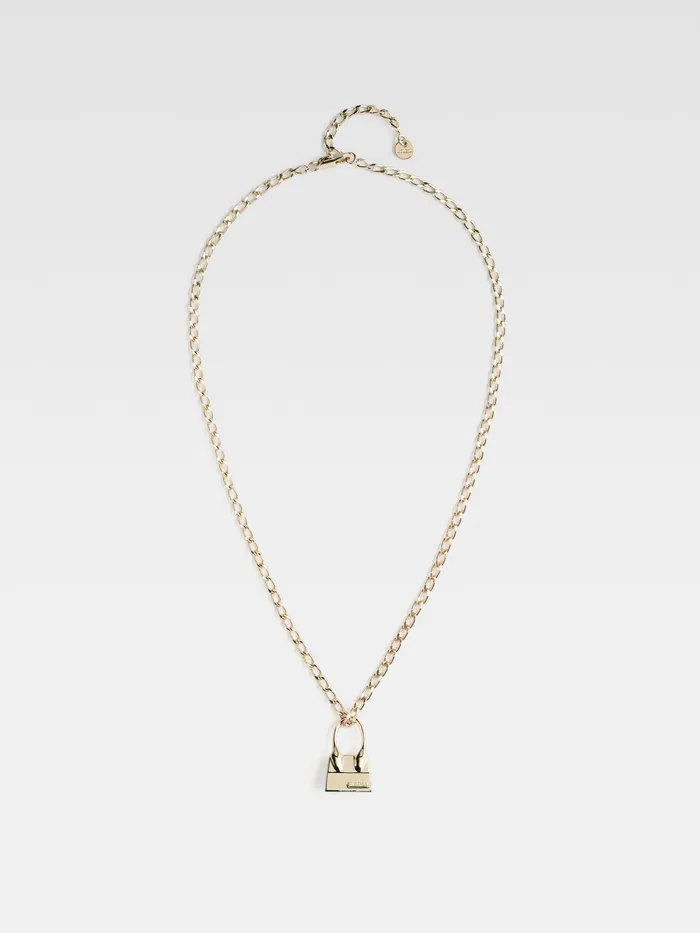 JACQUEMUS Jewellery and Sunglasses Chain Necklace With Chiquito Pendant Light Gold 8211 Men JACQUEMUS Jewellery and Sunglasses Chain Necklace With Chiquito Pendant Light Gold 8211 Men