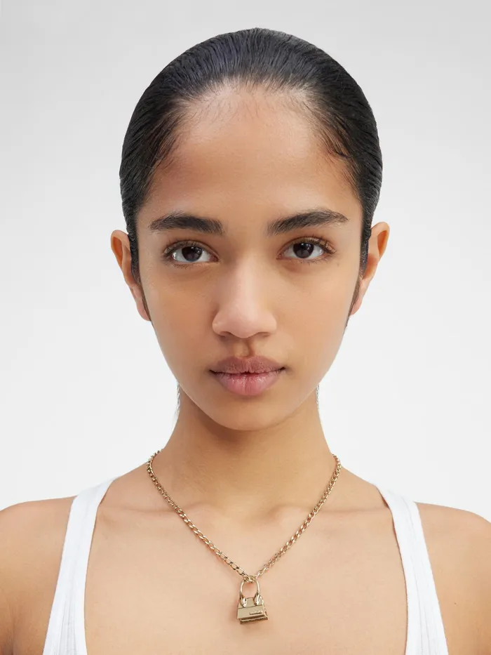 JACQUEMUS Jewellery Chain Necklace With Chiquito Pendant Light Gold 8211 Women