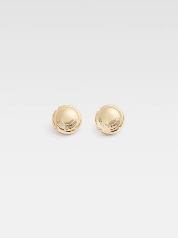JACQUEMUS Jewellery Champagne Muselet Earrings Light Gold 8211 Women