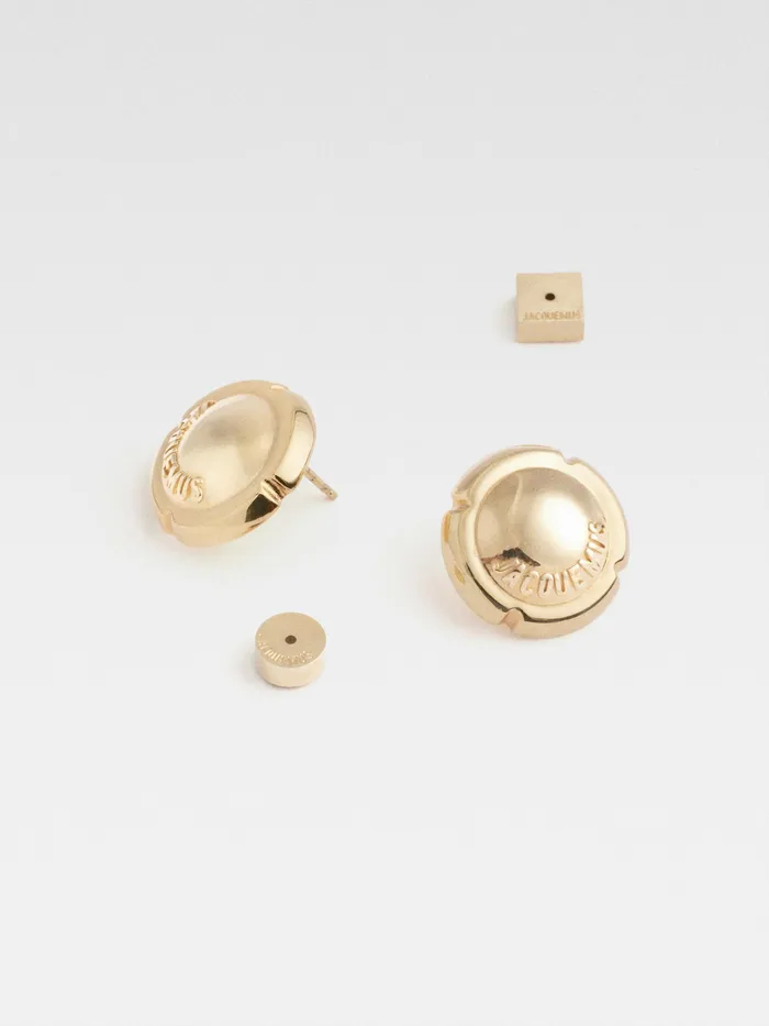 JACQUEMUS Jewellery Champagne Muselet Earrings Light Gold 8211 Women