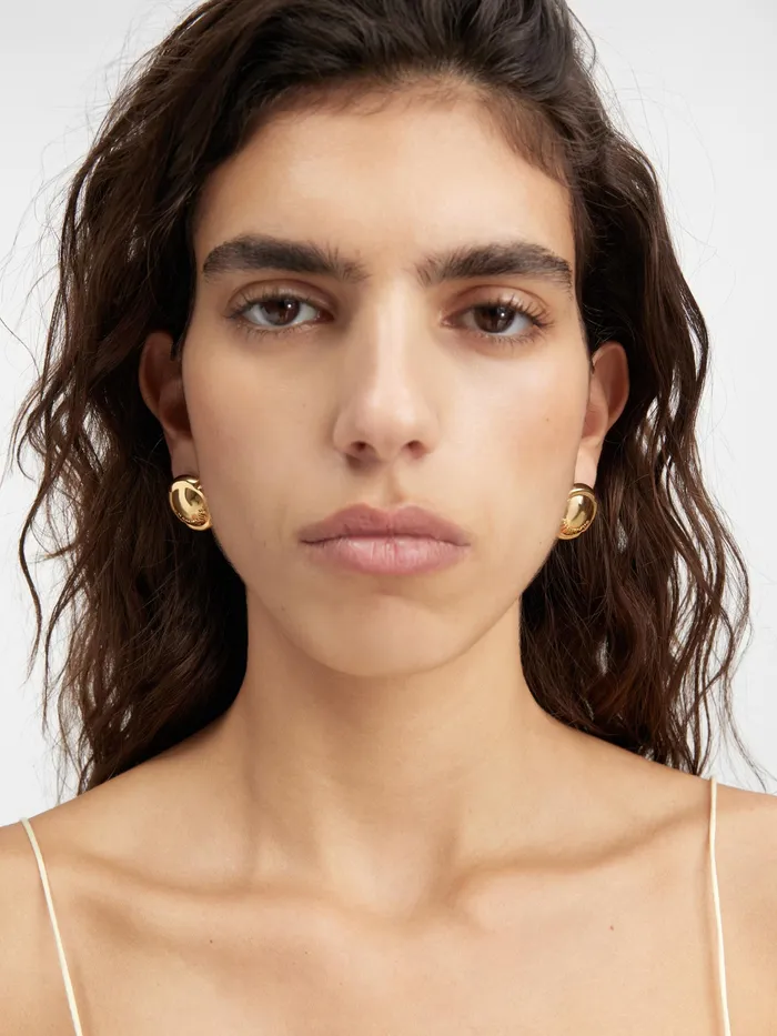 JACQUEMUS Jewellery Champagne Muselet Earrings Light Gold 8211 Women