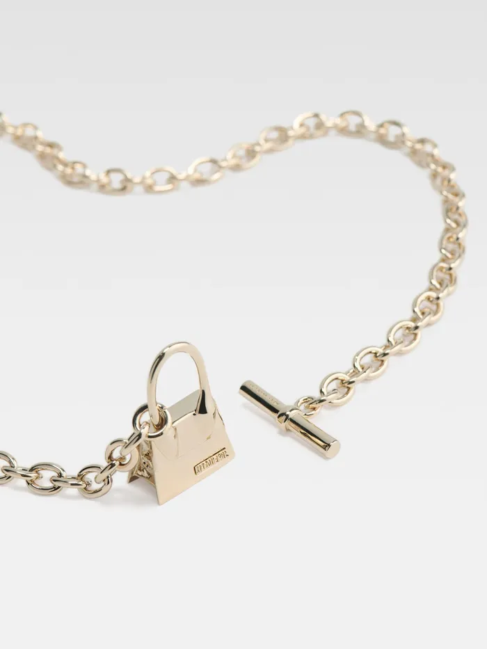 JACQUEMUS Jewellery Chiquito Toggle Charm Necklace Light Gold 8211 Women