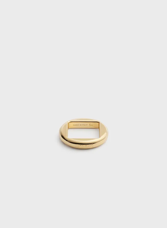 JACQUEMUS Jewellery Circle Ring Light Gold 8211 Women