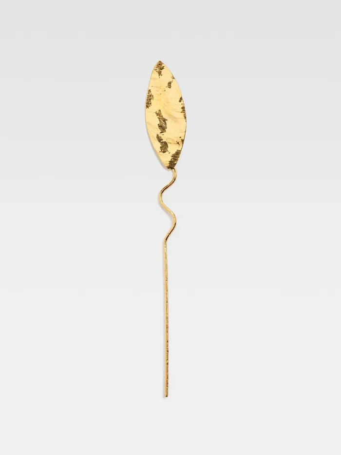 JACQUEMUS Jewellery Hairpin Laurel Leaf Gold 8211 Women