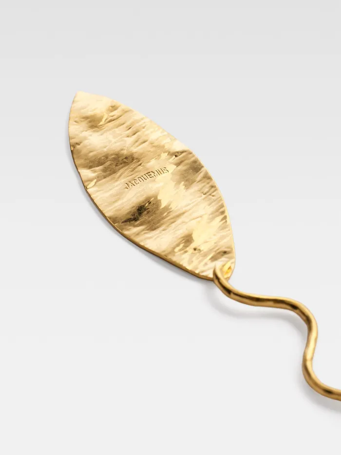 JACQUEMUS Jewellery Hairpin Laurel Leaf Gold 8211 Women