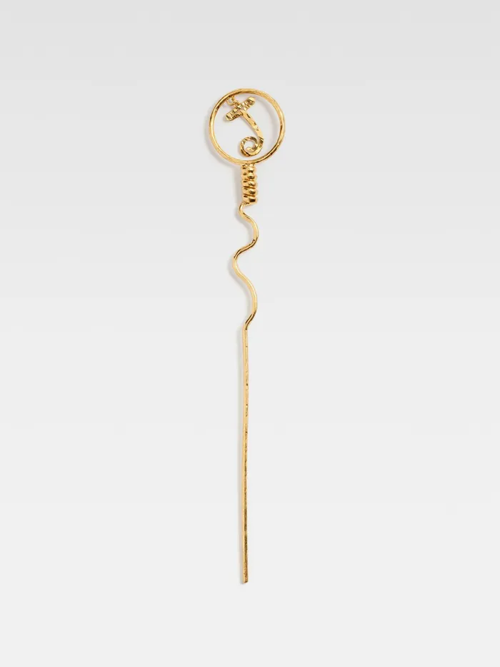 JACQUEMUS Jewellery Hairpin Signature Gold 8211 Women