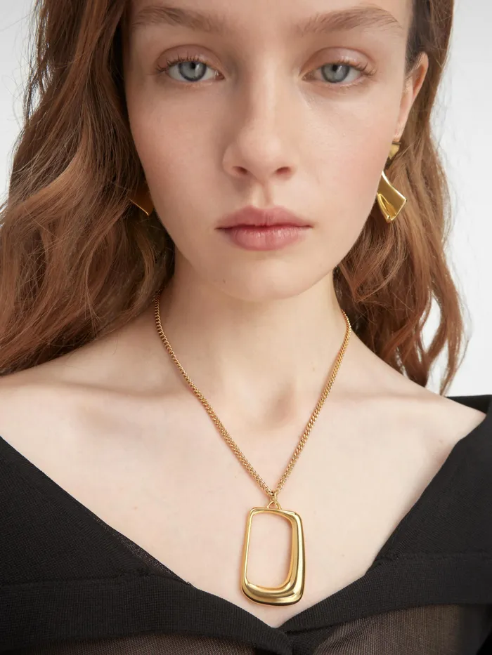 JACQUEMUS Jewellery J034 Pendant Necklace Light Gold 8211 Women