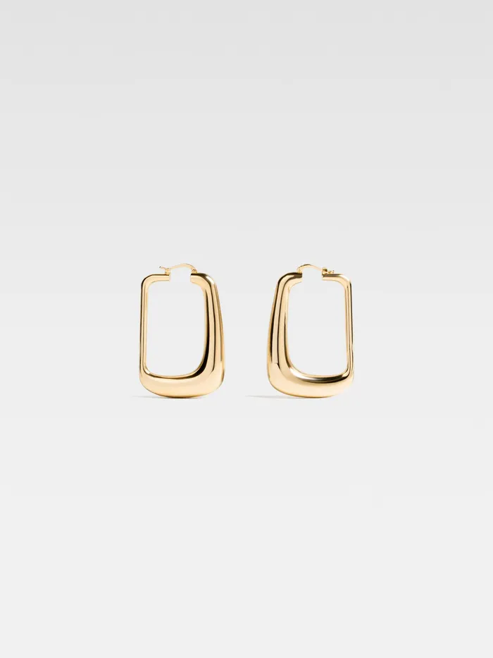 JACQUEMUS Jewellery J Hoops Light Gold 8211 Women