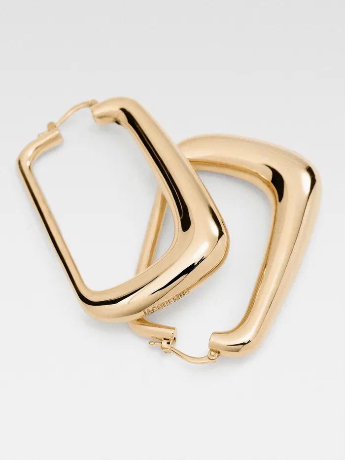 JACQUEMUS Jewellery J Hoops Light Gold 8211 Women
