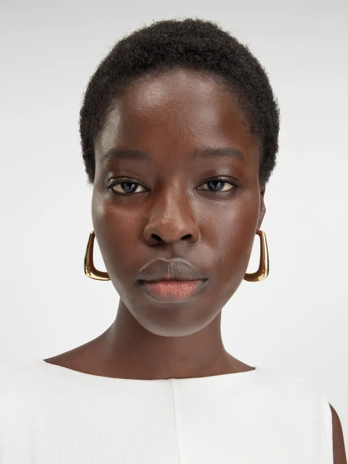 JACQUEMUS Jewellery J Hoops Light Gold 8211 Women