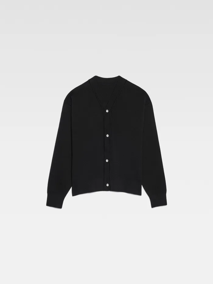 JACQUEMUS Knits Buttoned Cardigan Black 8211 Men