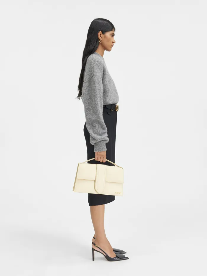 JACQUEMUS Knits Cardigan Sweater Grey 8211 Women