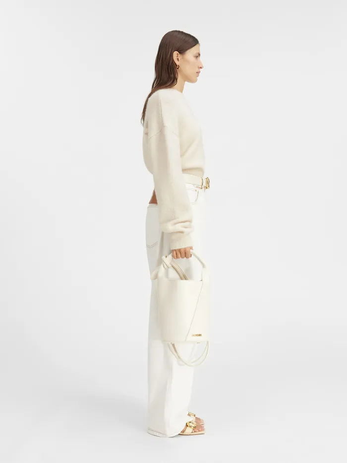 JACQUEMUS Knits Cardigan Sweater Light Beige 8211 Women
