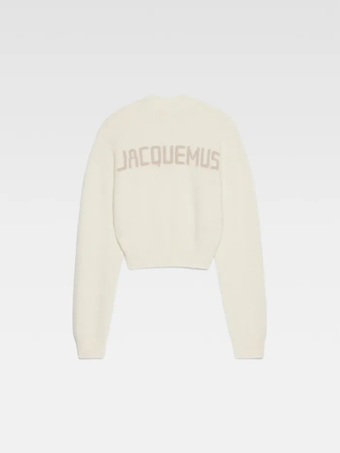 JACQUEMUS Knits Cardigan Sweater Light Beige 8211 Women