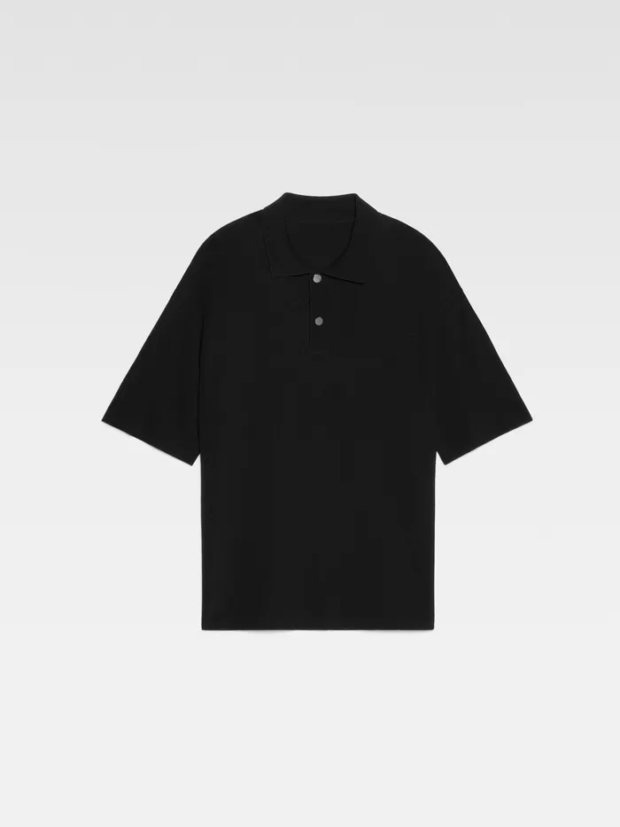 JACQUEMUS Knits Knit Polo Black 8211 Men