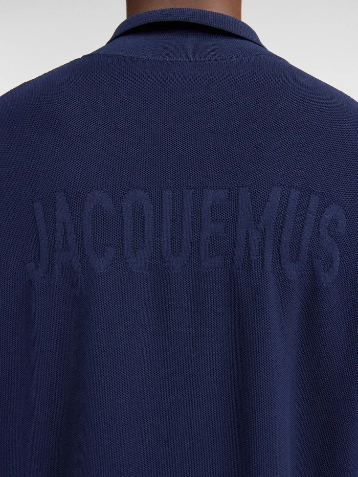 JACQUEMUS Knits Knit Polo Dark Navy 8211 Men