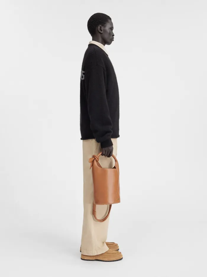 JACQUEMUS Knits Logo Sweater Black 8211 Men