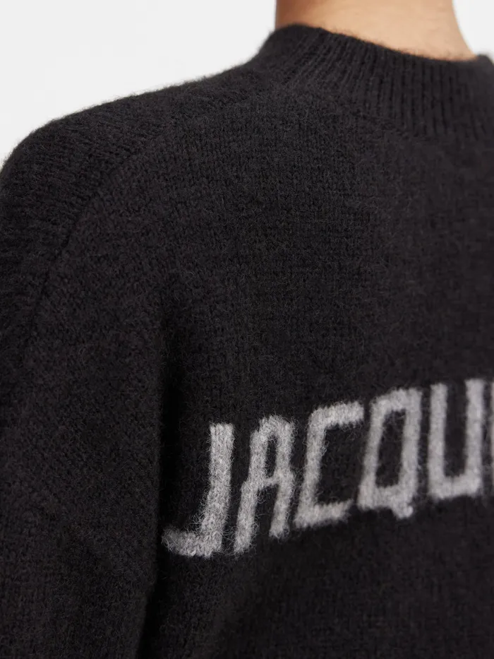 JACQUEMUS Knits Logo Sweater Black 8211 Women