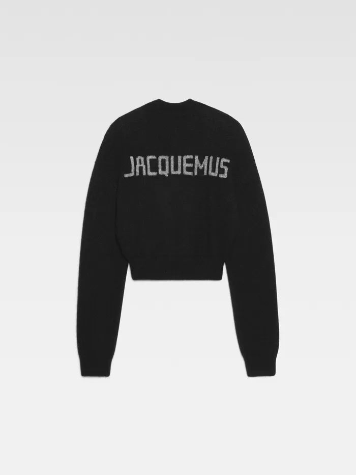 JACQUEMUS Knits Logo Sweater Black 8211 Women