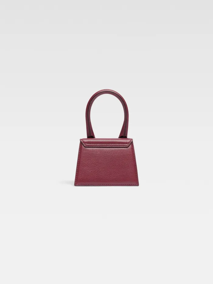 JACQUEMUS Mini Signature Mini Handbag Dark Burgundy 8211 Women